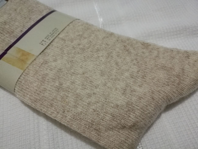 ถุงเท้าชาย Made in JAPAN เนื้อแคชเมียร์ อุ่นสุดๆ ค่ะ