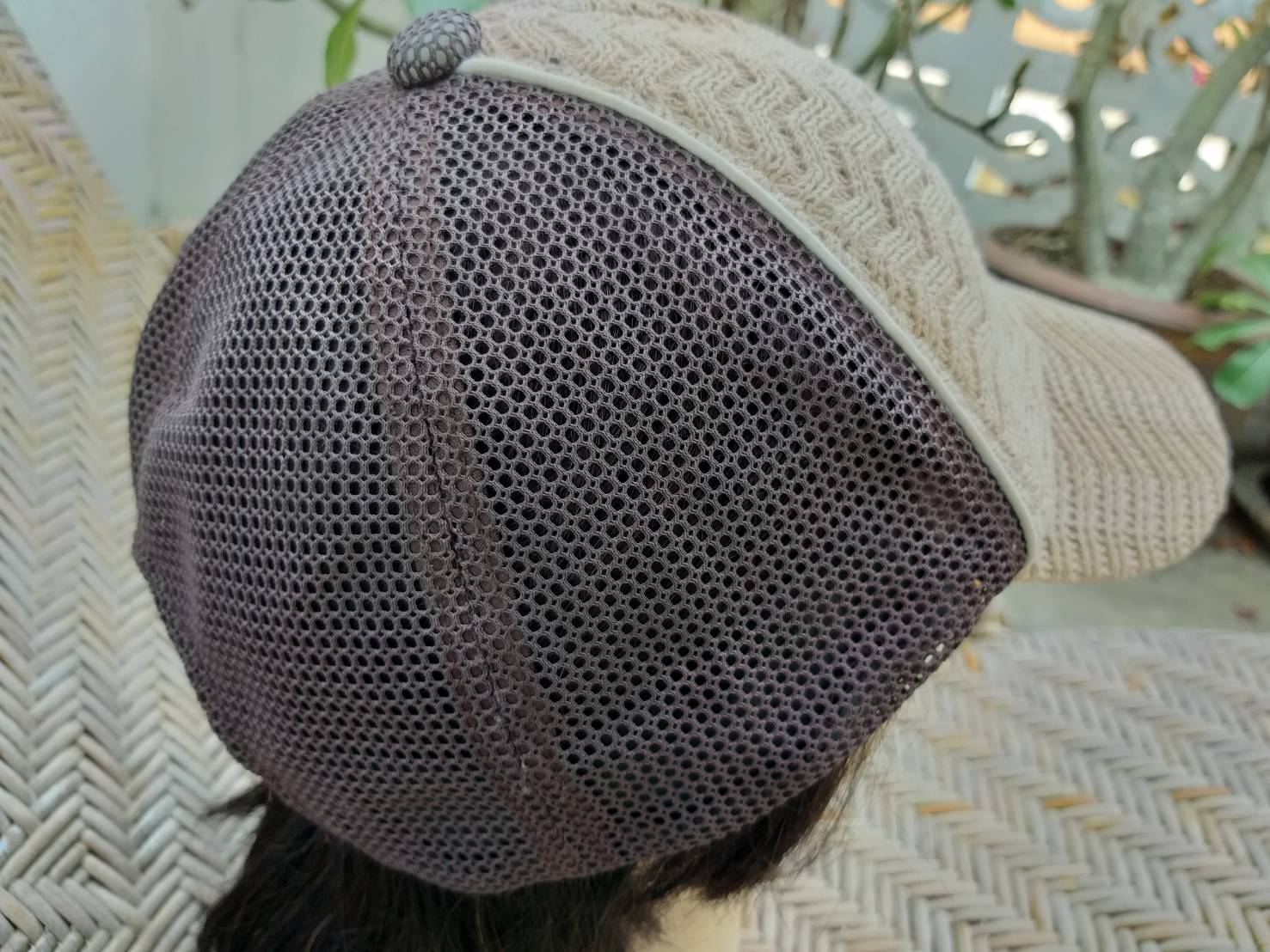 หมวกแก๊ปไหมถัก เก๋มากก สวยยย