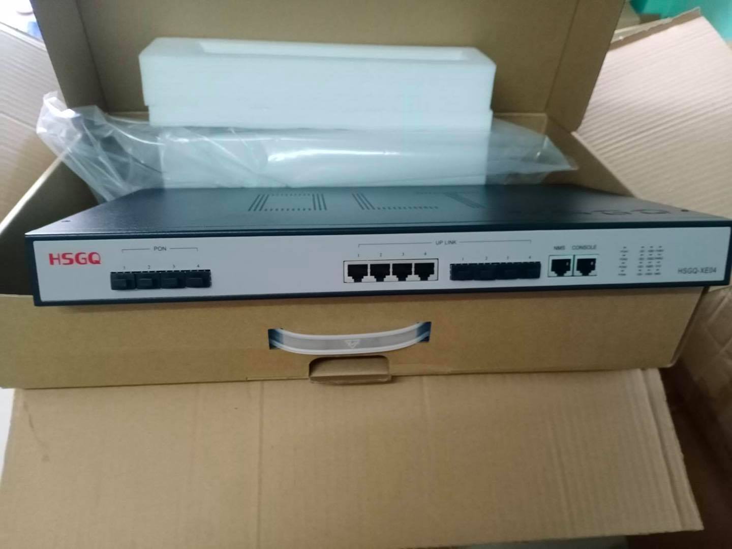 HSGQ OLT EPON 4PON รุ่น Uplink SFP 10G Web Config เมนู ENG