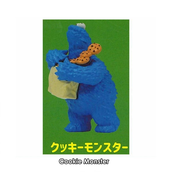 กาชาปองเซซามิสตรีท Sesame Street: Never Give in to the Wind. Mascot Figure