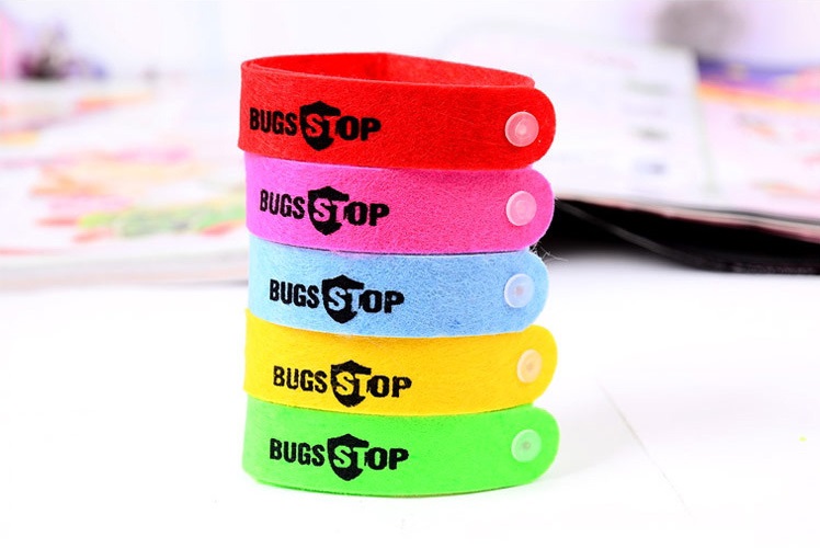 สายรัดข้อมือกันยุง จากธรรมชาติ Mosquito wristband repellent