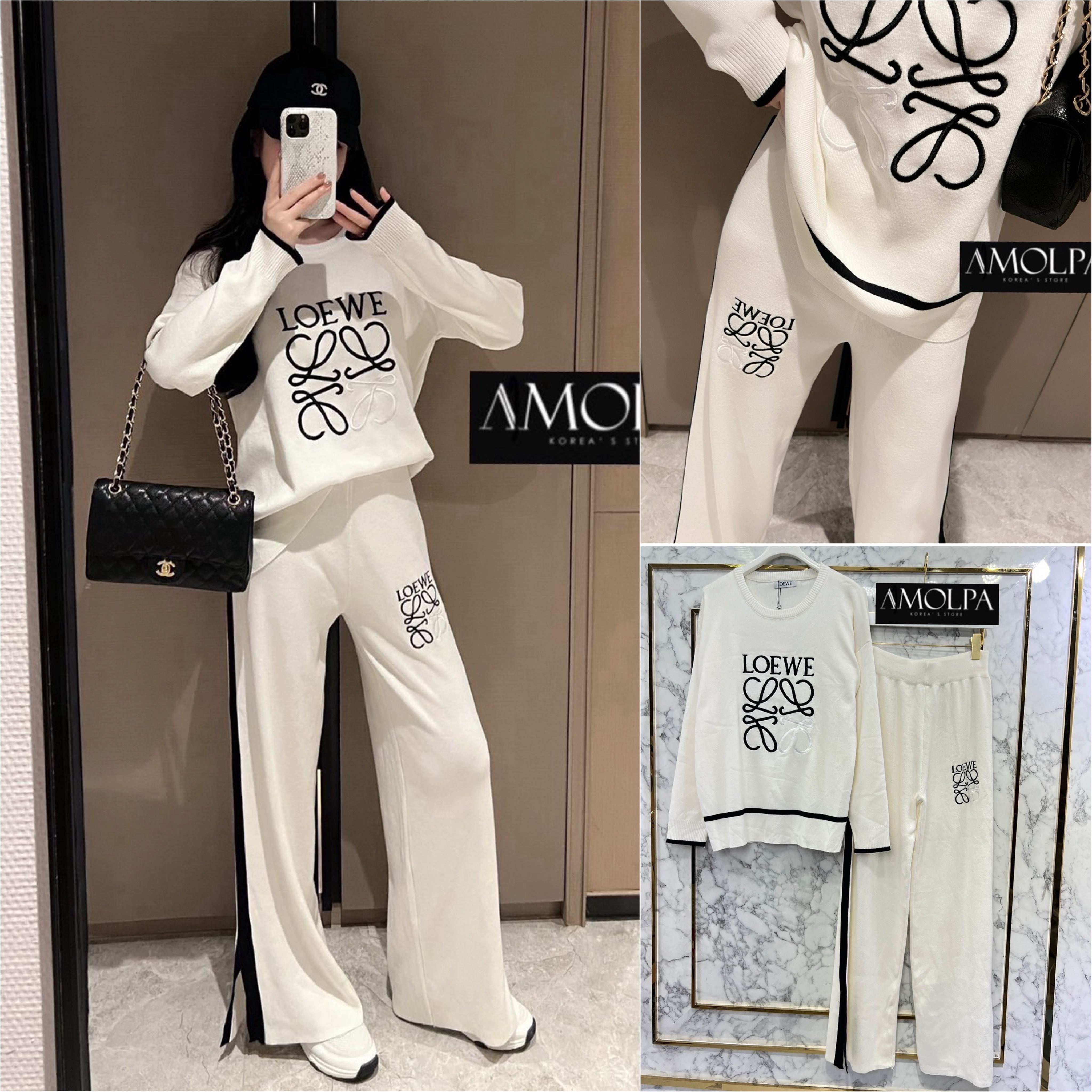 SET LOEWE KNIT งาน HIEND – TOP GRADE ไม่เหมือนใครค่า รุ่นนี้ใส่สบาย เก๋สุดๆ ห้ามพลาดเลยน๊า สวยสุดๆ : สินค้าคุณภาพ (พร้อมส่ง)