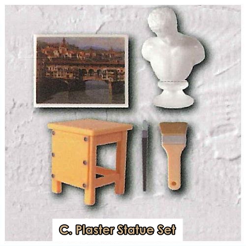 กาชาปองมาสคอทชุดวาดศิลปะ Miniature Art Set Mascot