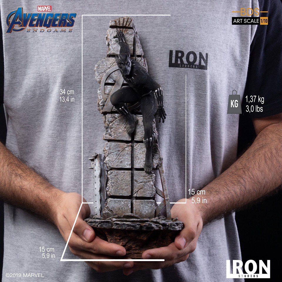 เปิดจอง Black Panther: Avengers Endgame BDS 1/10Scale Statue by Iron Studios