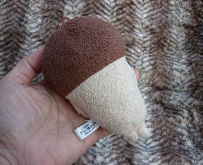 ตุ๊กตาห้อย เห็ดนาเมโกะ ใหม่ป้ายห้อย ลิขสิทธิ์แท้