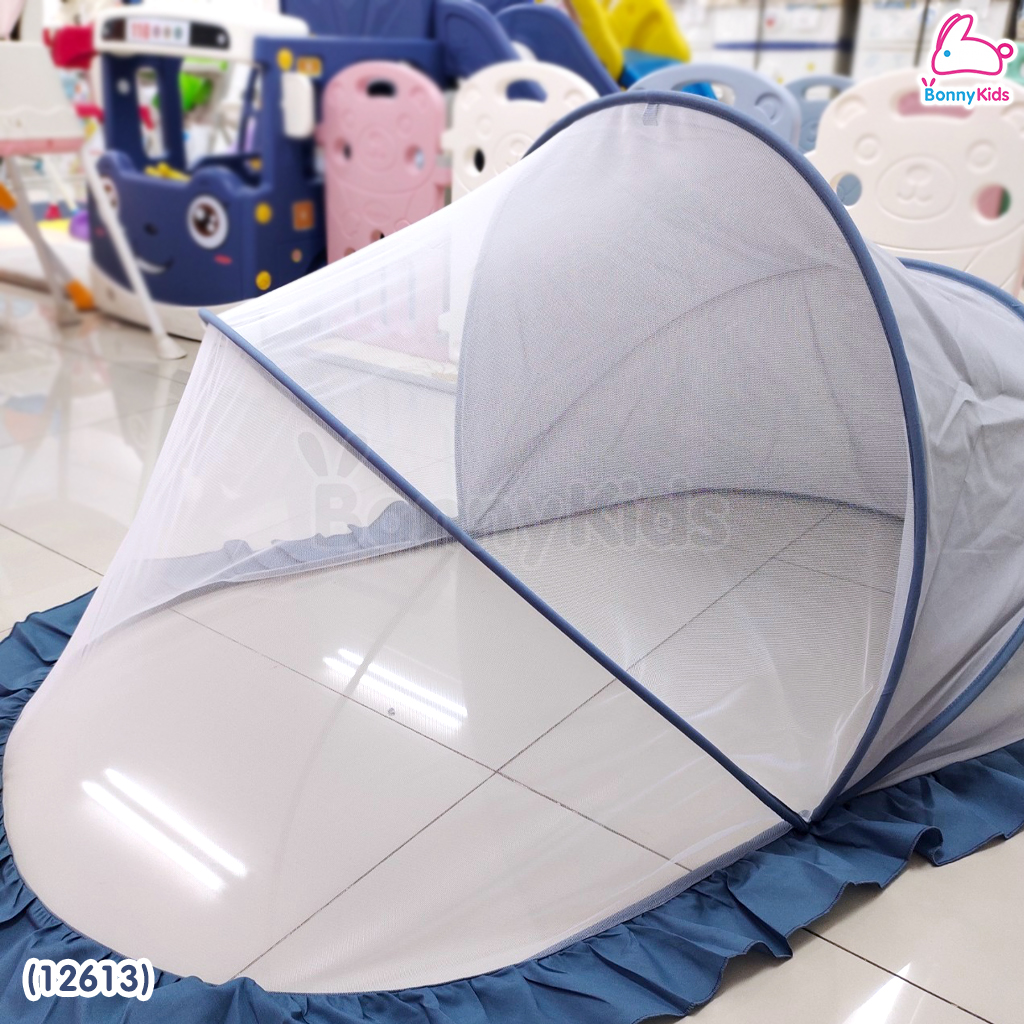 (12613) Palm&Pond มุ้งครอบเด็ก แบบพับเก็บง่าย พกพาสะดวก ไซส์ L (ขนาด 120x75x75 cm.)