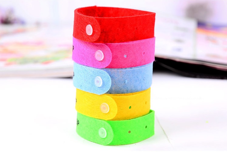 สายรัดข้อมือกันยุง จากธรรมชาติ Mosquito wristband repellent