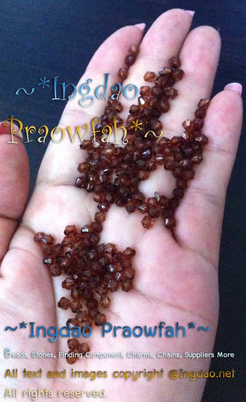 A5301- STPZ4 คริสตัลอะครีลิค 4 มิล. สีน้ำตาล (10 กรัม / 10 บาท)