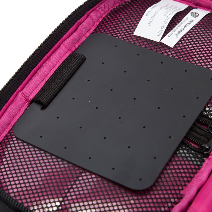 กระเป๋าเก็บเครื่องประดับ จัดเก็บสร้อยข้อมือ ต่างหู แหวน สร้อยคอ กำไล นาฬิกา คุณภาพสูง (Rose Pink)