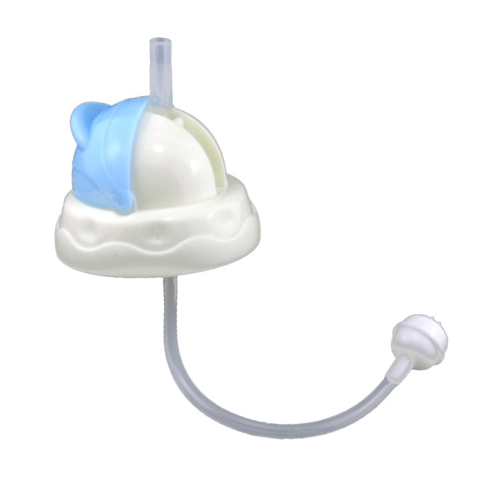 หลอดหัดดื่มพร้อมฝาครอบ เปลี่ยนขวดนมคอกว้างเอเว้นท์ รุ่น Natural ให้เป็นขวดหัดดื่ม NanaBaby