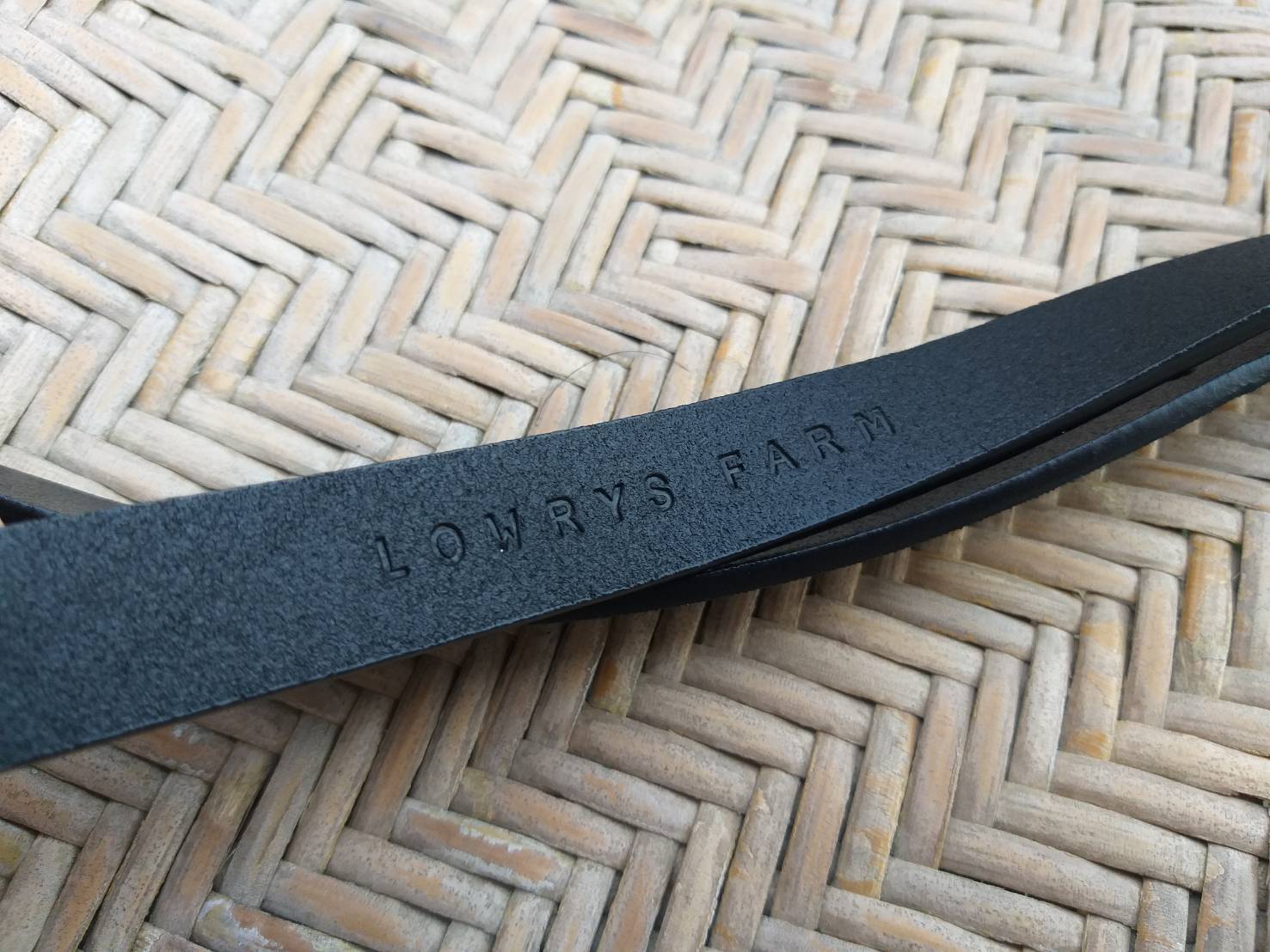 เข็มขัดหนังแท้ LOWRYS FARM แบรนด์ดัง