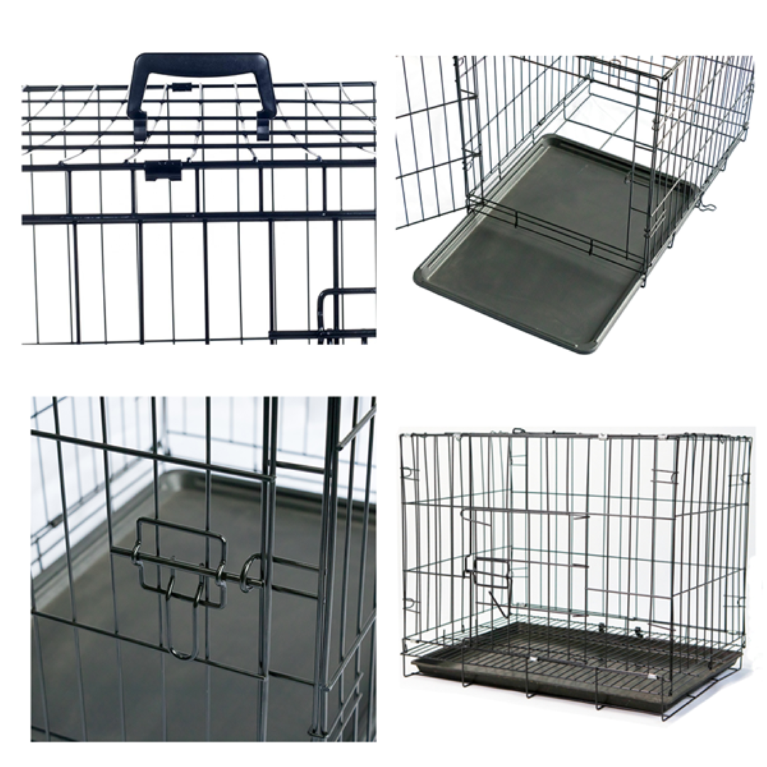 กรงสัตว์เลี้ยง Petsuka พับเก็บได้ ขนาด L