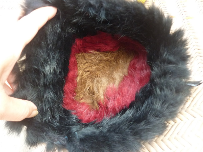 หมวกเฟอร์ขนกระต่ายแท้ /ของใหม่/