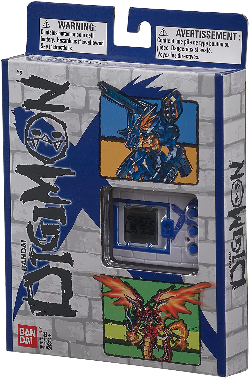 พร้อมส่ง Digimon X Bandai Digivice Virtual Pet Monster - White & Blu