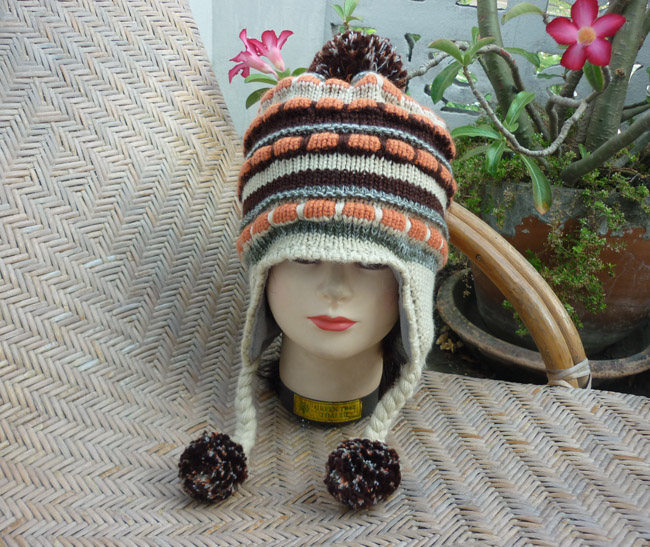 หมวกไหมพรมบุผ้าฟลีซ IGNIO อุ่นมากก