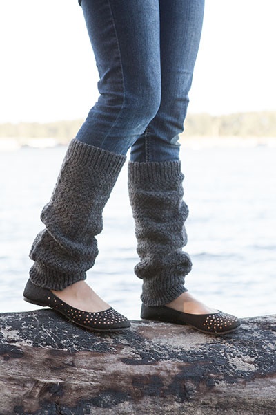 ปลอกขากันหนาว ไหมพรมขนสัตว์ Leg Warmer snidel