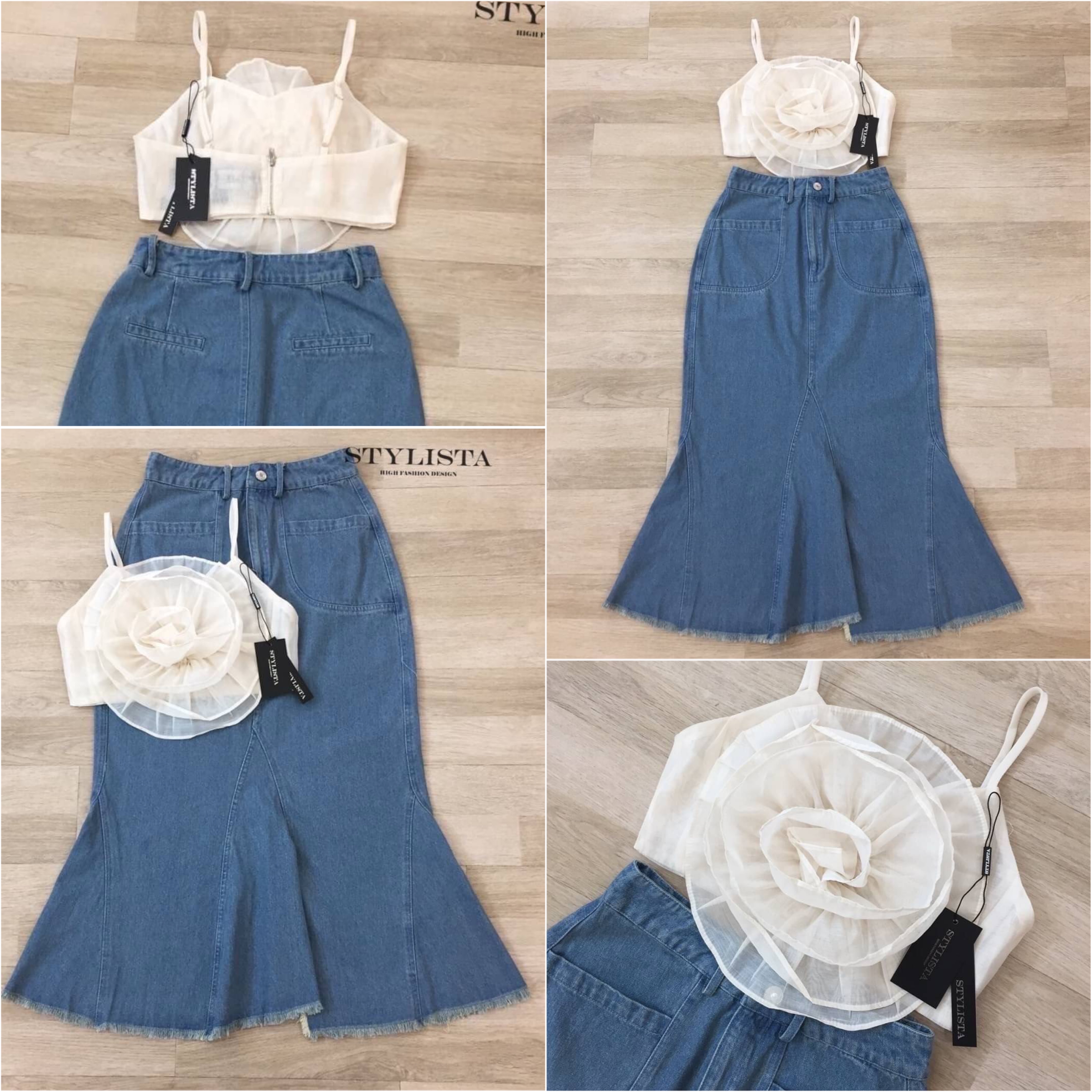 เซตเสื้อ กระโปรงใส่สวยเรียบหรูดูดีมาก แพลตเทินดีงาม ใส่สวยเปะสุดๆ สินค้าคุณภาพ (พร้อมส่ง)