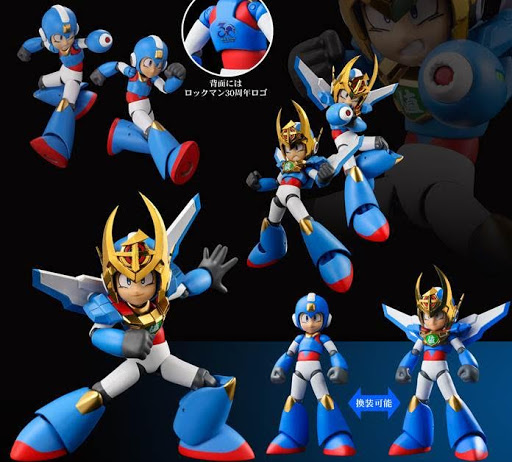 พร้อมส่ง 4 Inch Nel Mega Man 30th Anniversary x Sentinel 10th