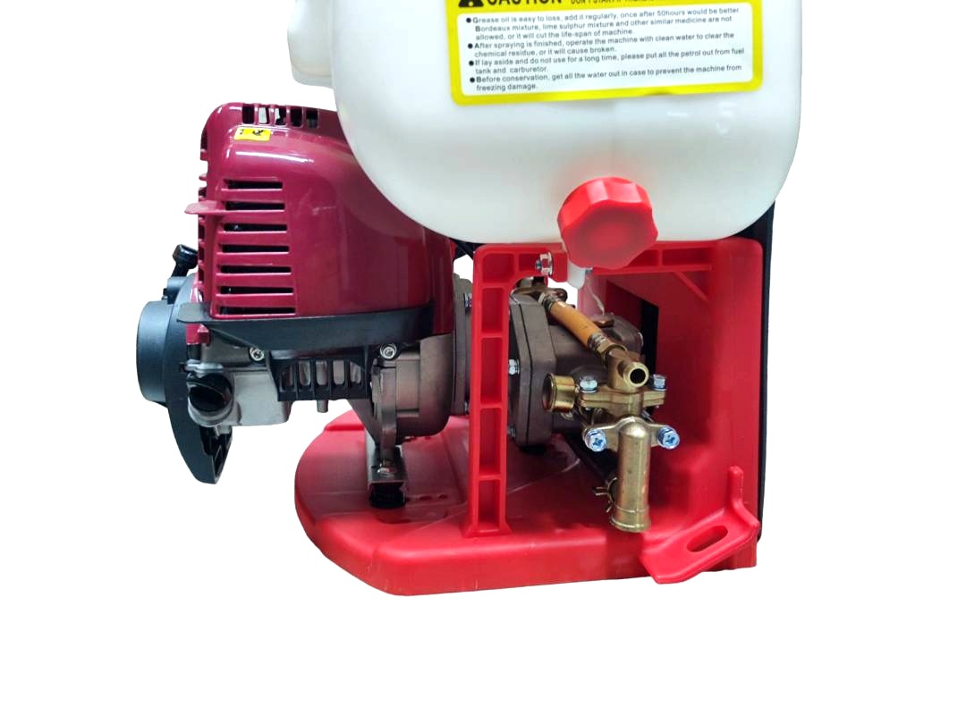 เครื่องพ่นยา4จังหวะ 25L. ปั๊มทองเหลือง ก้านพ่นเทอร์โบ เครื่องยนต์ 37.7 cc รุ่นสตาร์ทง่าย Lota LT-767E-4 ประกัน1ปี