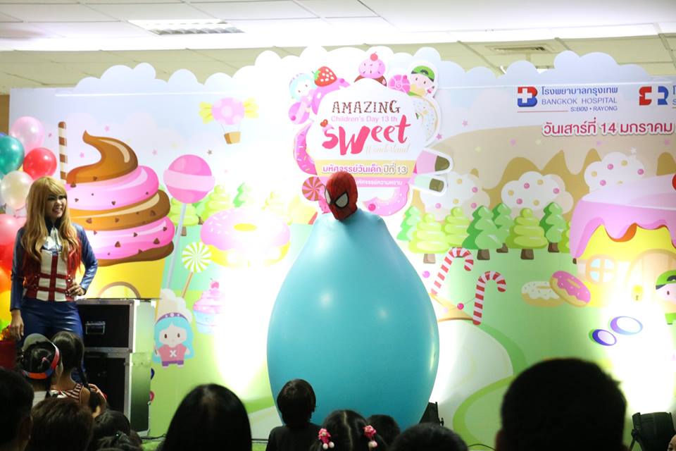 Balloon Man บอลลูนแมน มายากล การแสดง โชว์ 14/01/2560