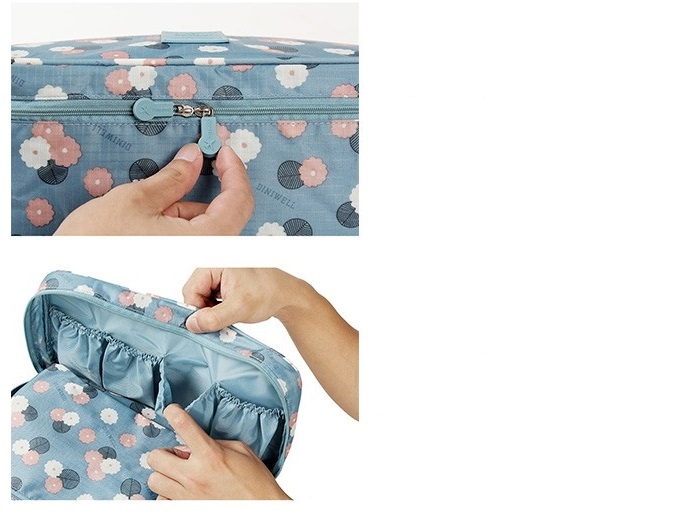 DINIWELL กระเป๋าใส่ชุดชั้นใน กางเกงใน รุ่นพิเศษ เหมาะทั้งหญิง และชาย ช่องเยอะ ผลิตจากโพลีเอสเตอร์คุณภาพสูง กันน้ำ