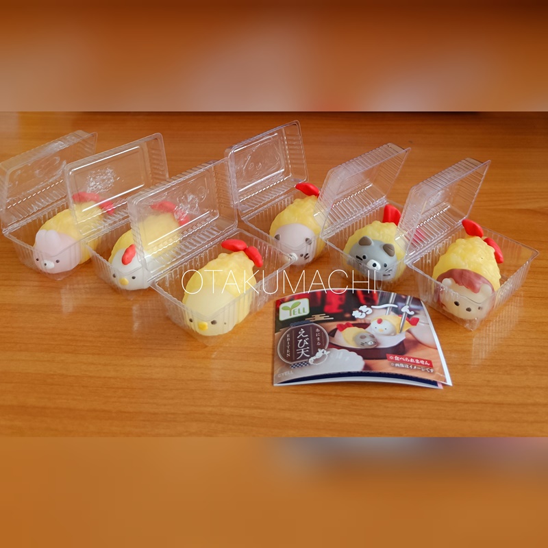 กาชาปองมาสคอทสัตว์ในเทมปุระกุ้ง Animal Shrimp Tempura EBITEN