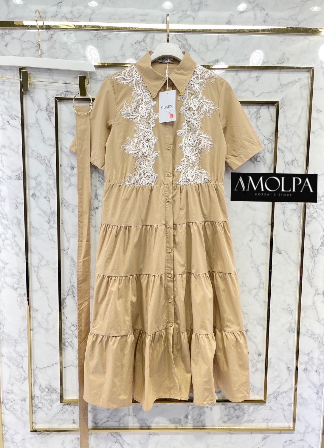 MAXI DRESS VALENTINO สวยหรู ดูแพง สมเป็นตัวแม่แห่งวงการ งานสูท สุดพรีเมียมม. สินค้าคุณภาพ (พร้อมส่ง)