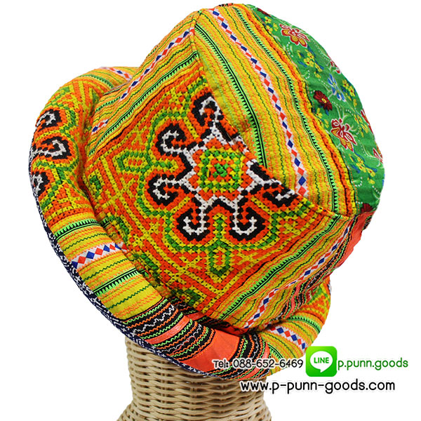 หมวกชาวเขา หมวกขอบม้วน หมวกทรงชาลี