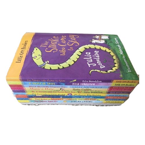 Little GEM Readers :10 Books Collection : Julia Donaldson Jeremy Strong Michael Morpurgo หนังสือส่งเสริมการอ่านภาษาอังกฤษ นักเขียนชื่อดัง