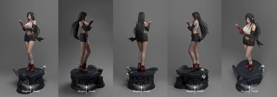 พร้อมส่ง Tifa Lockhart Mayflies Studio No lc