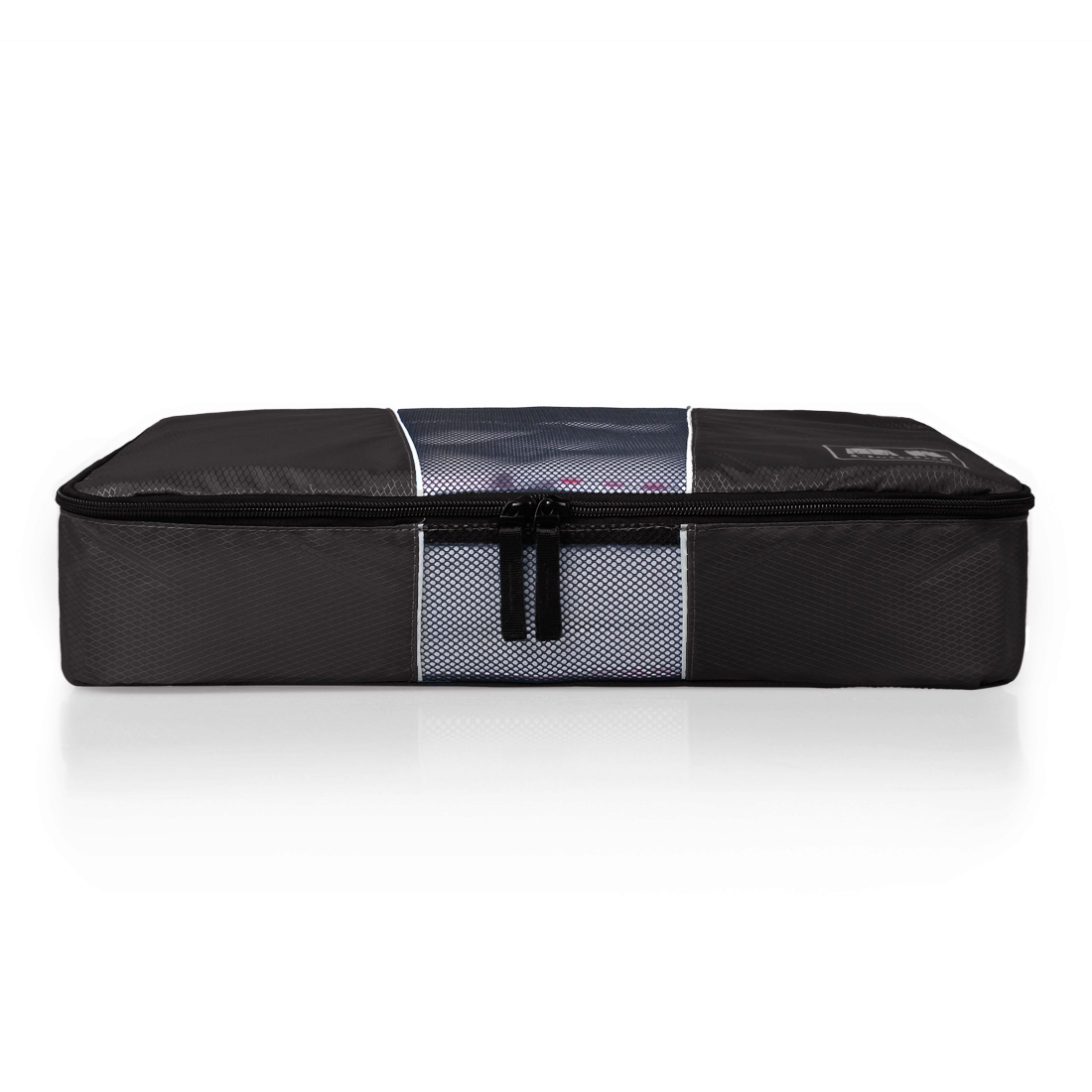 Bagsmart กระเป๋าจัดระเบียบเดินทาง 4 ใบ กันน้ำ พกพาสะดวก ใส่เสื้อผ้า, อุปกรณ์ไอที, อุปกรณ์น้ำ และรองเท้า (Black)