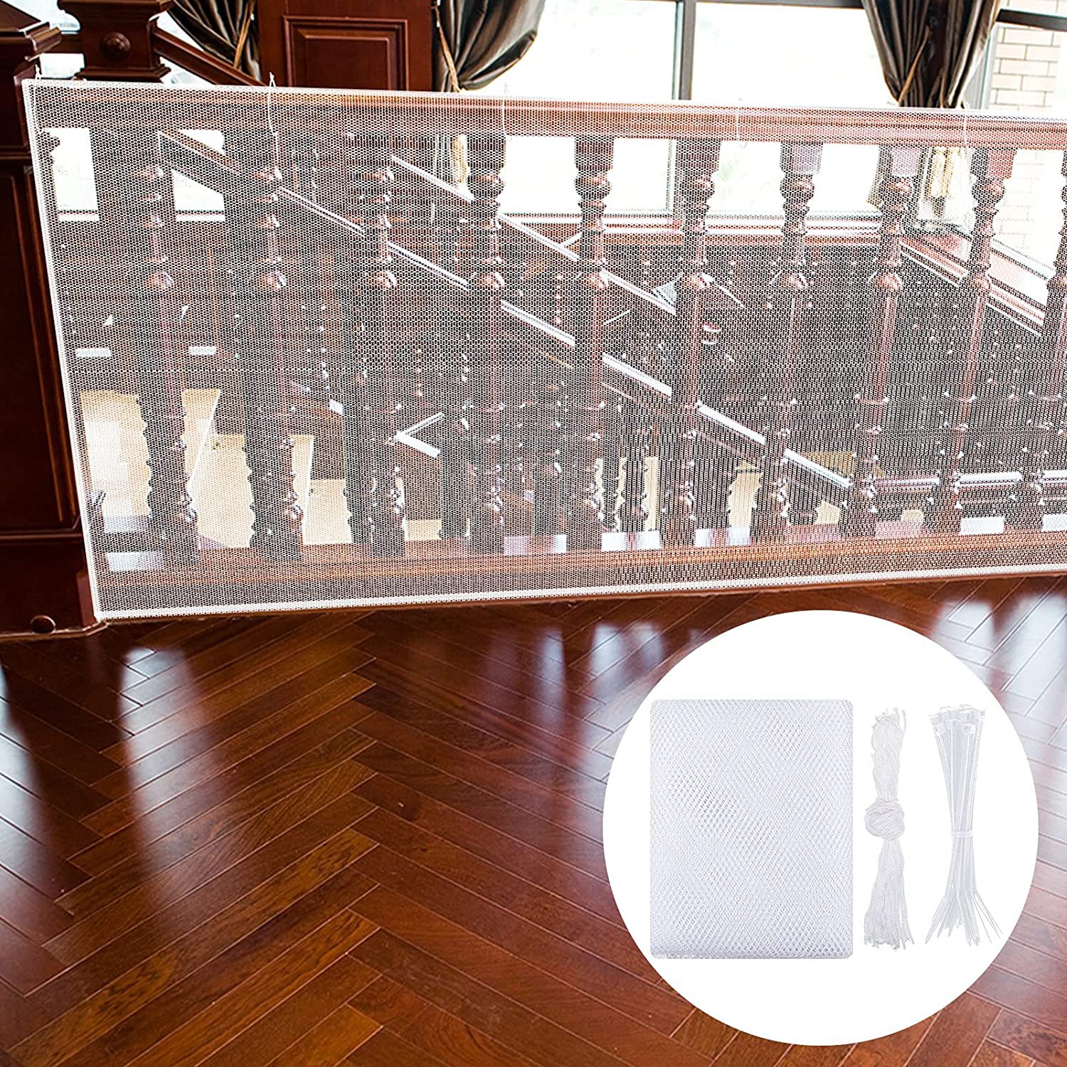 NanaBaby ตาข่ายระเบียง ที่กันตกระเบียง Balcony Safety Net ขนาด 3 เมตร