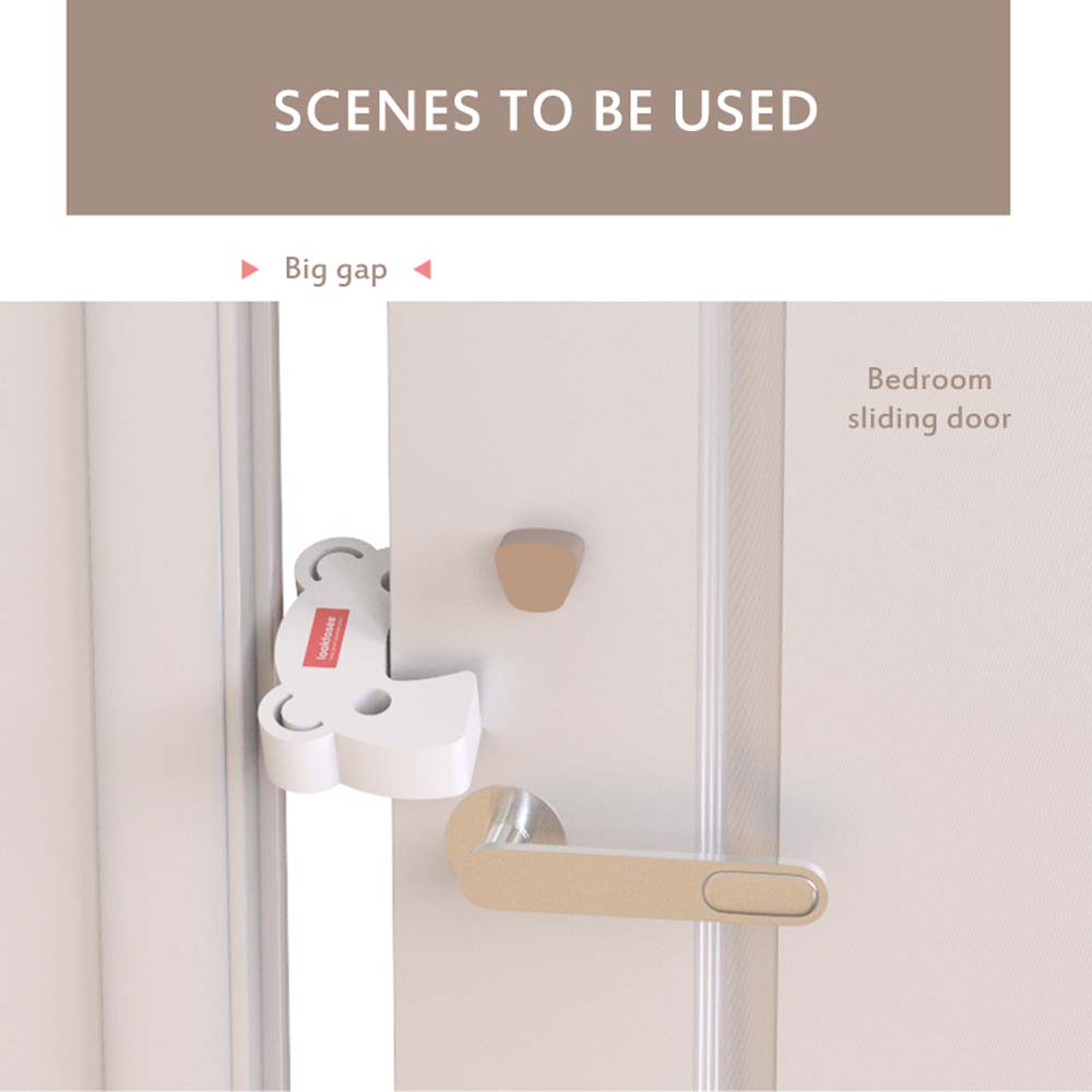 ที่กันประตูหนีบนิ้วเด็ก โฟมหนาพิเศษ +ที่เก็บโฟม Looktosee Child Safety Door Card Finger Guard