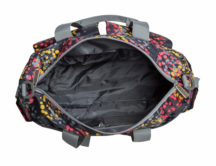 Ecosusi กระเป๋าคุณแม่ กระเป๋าสัมภาระคุณแม่ กระเป๋าแม่ลูกอ่อน แขวนรถเข็นเด็กได้ หิ้ว หรือสะพายไหล่ได้ (Black)