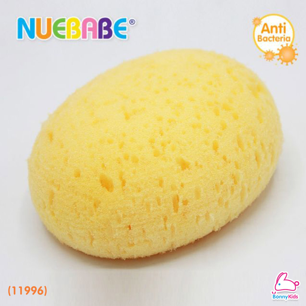 (11996) NUEBABE (นูเบบ) Bath Sponge Anti-Bacteria ฟองน้ำเด็กแอนตี้แบคทีเรีย
