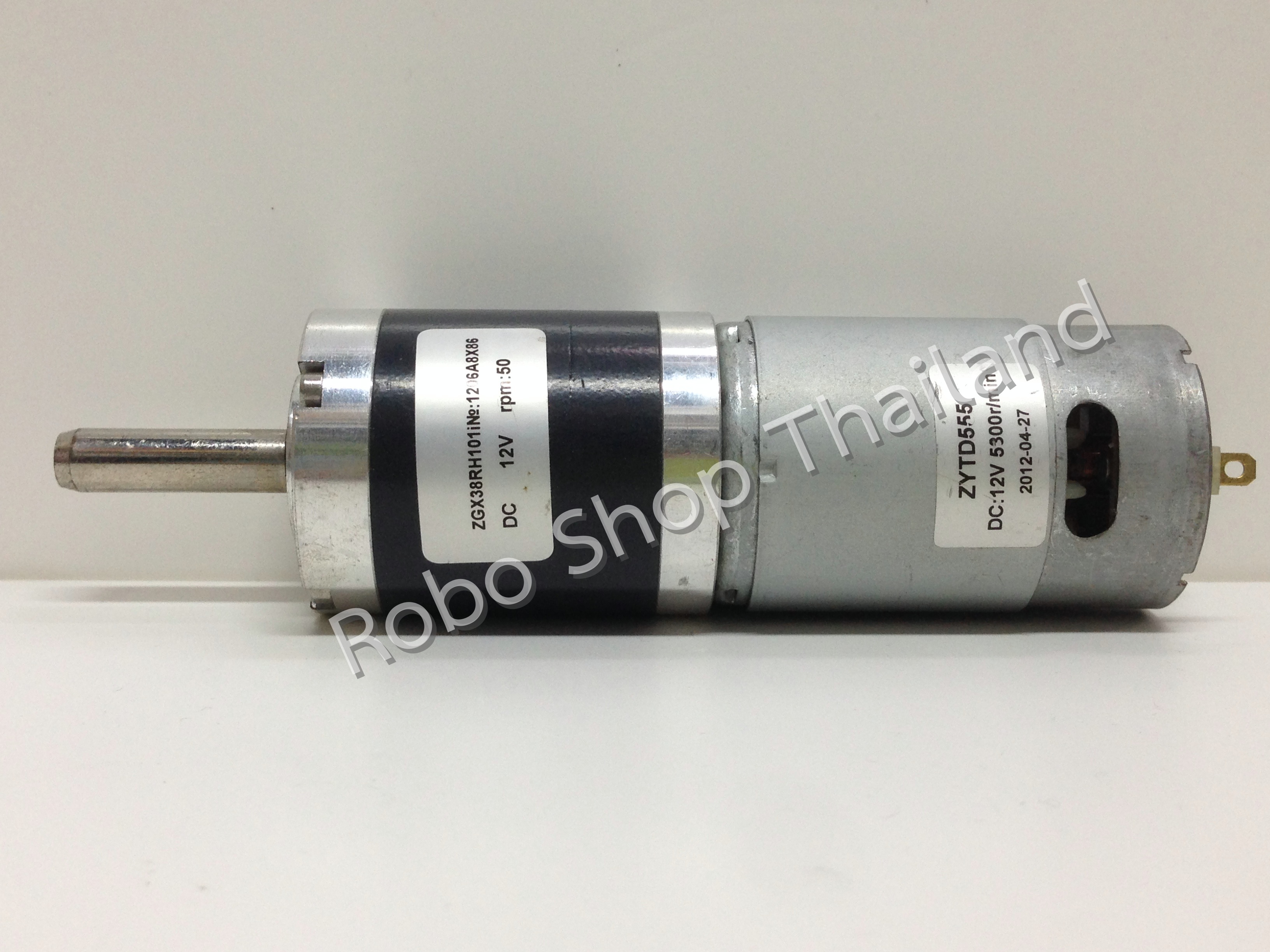 Planetary Gear 12VDC. ZGX38 50RPM