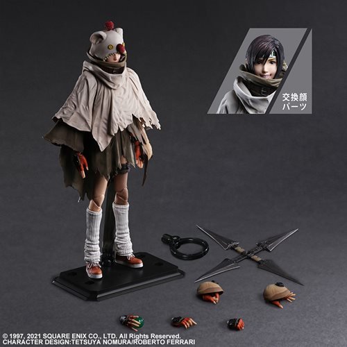 พร้อมส่ง FINAL FANTASY VII REMAKE PLAY ARTS KAI ACTION FIGURE YUFFIE KISARAGI ราคา 3800-4200