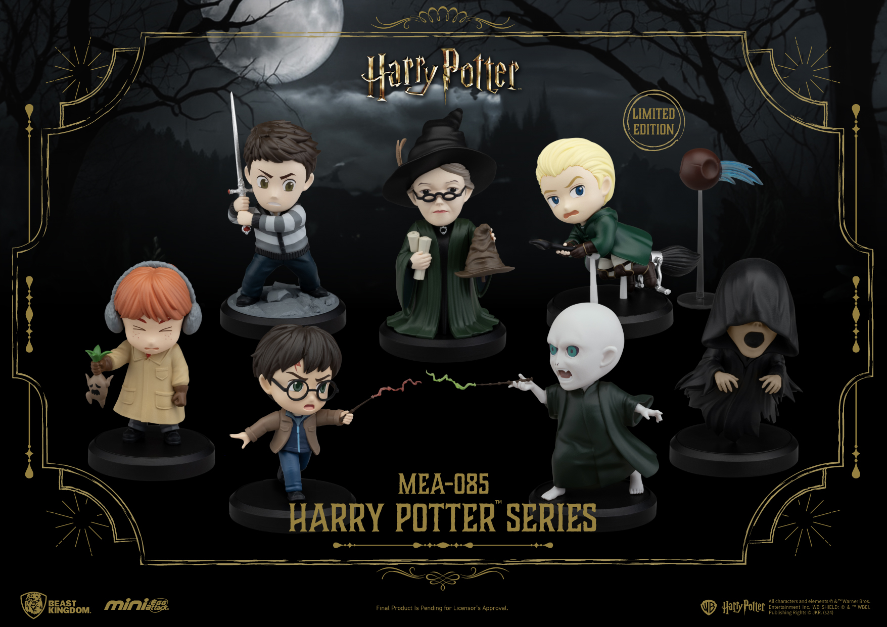 [เปิดจอง] Harry Potter series Blind box set (Set of 6)