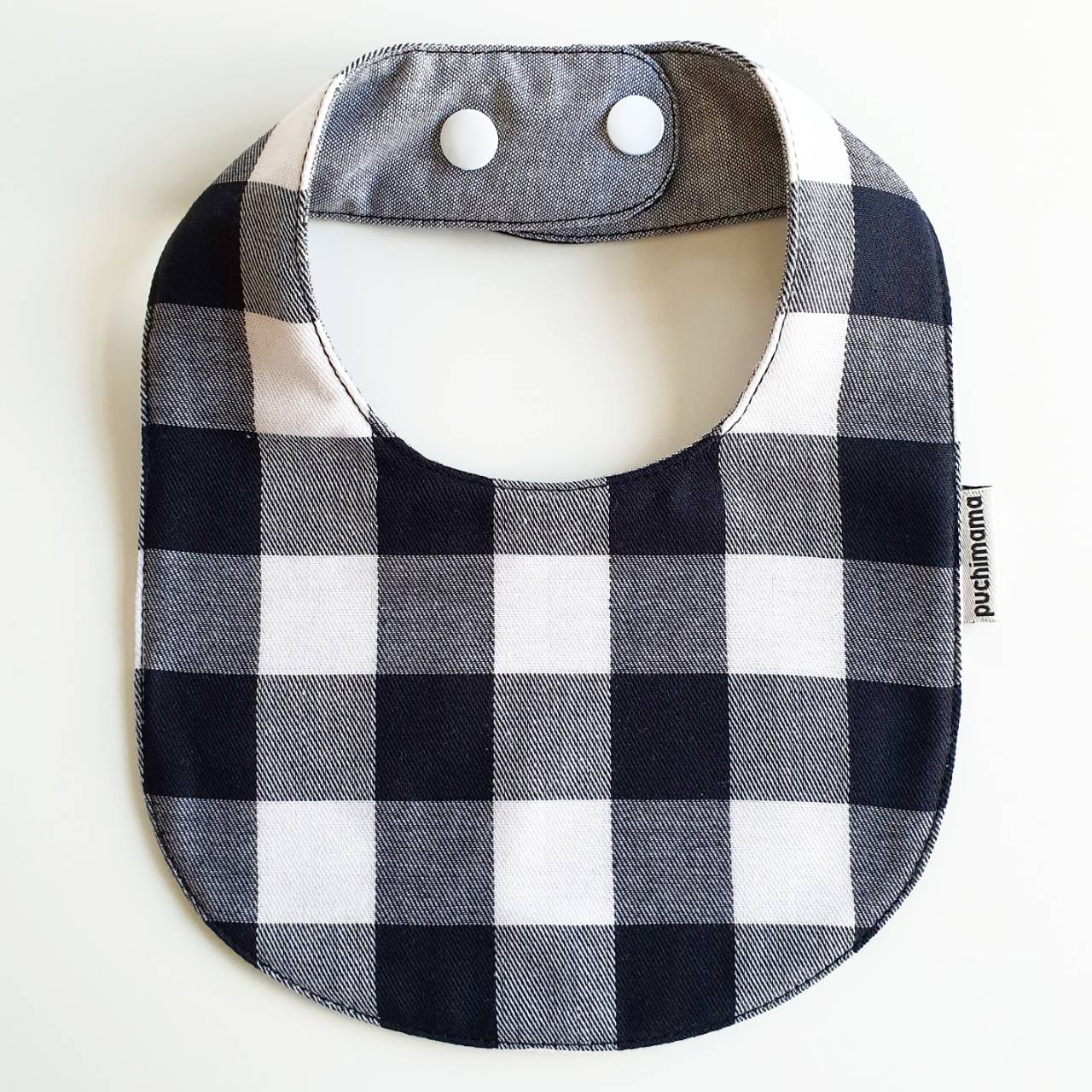 Puchimama "Tamago" Bib (Japan Imported Fabric : ผ้านำเข้าจากประเทศญี่ปุ่น)
