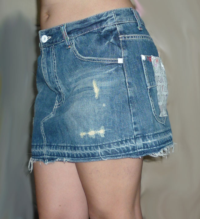 กระโปรงยีนส์แบรนด์ดัง 179/WG แนวเซอร์เก๋มาก 33-38-12