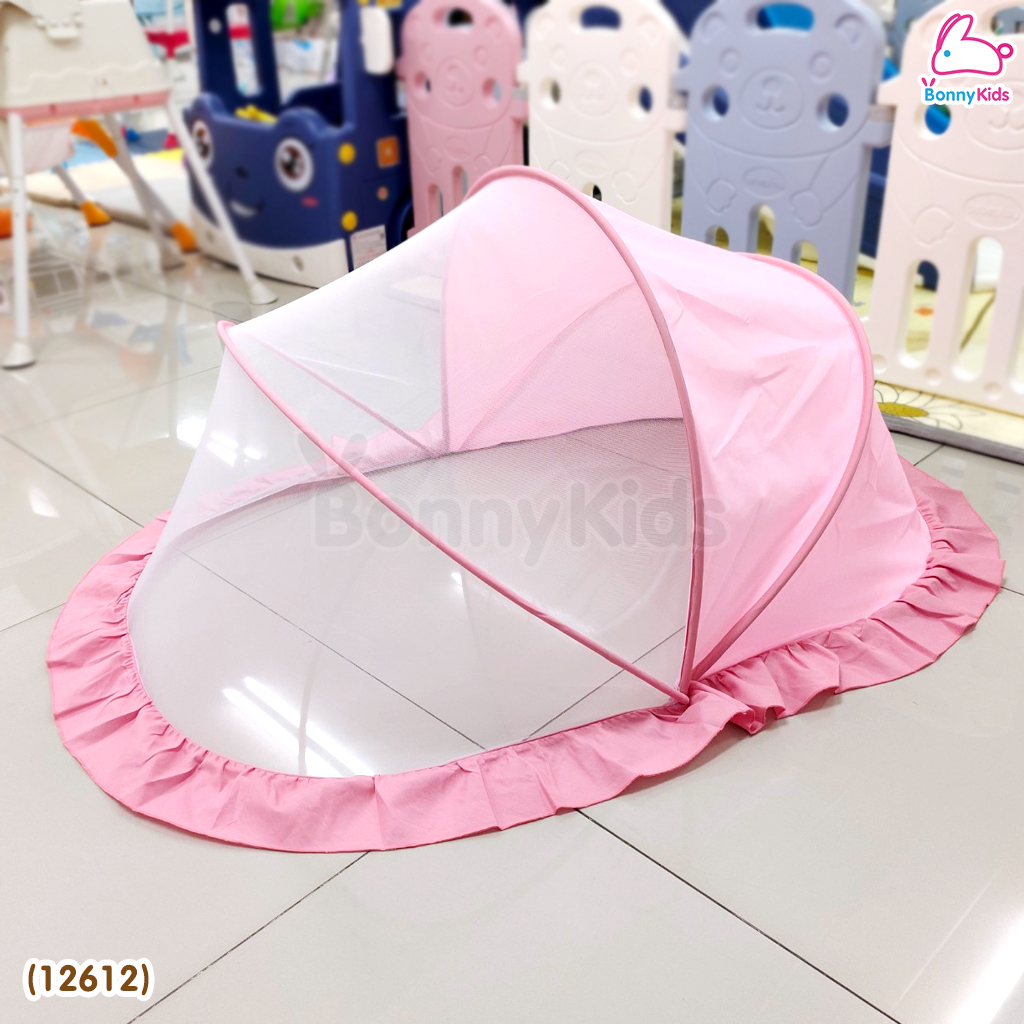(12612) Palm&Pond มุ้งครอบเด็ก แบบพับเก็บง่าย พกพาสะดวก ไซส์ S (ขนาด 100x65x65 cm.)