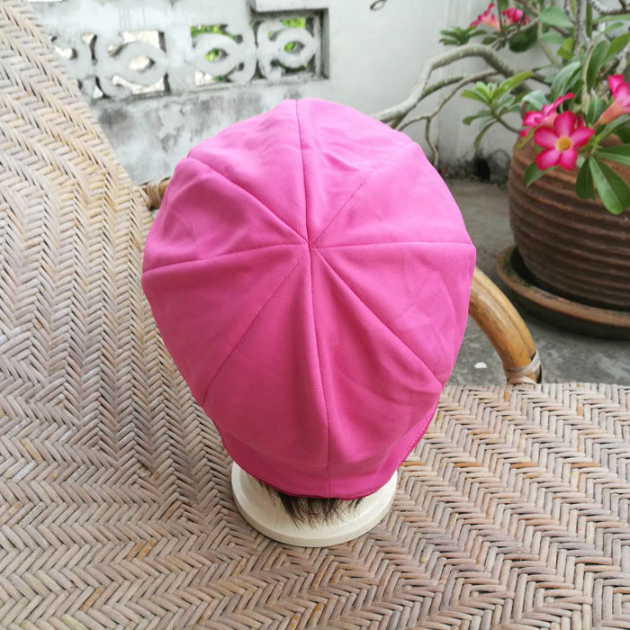 หมวกบักเก็ต สีชมพูแจ่มๆ น่ารักมาก