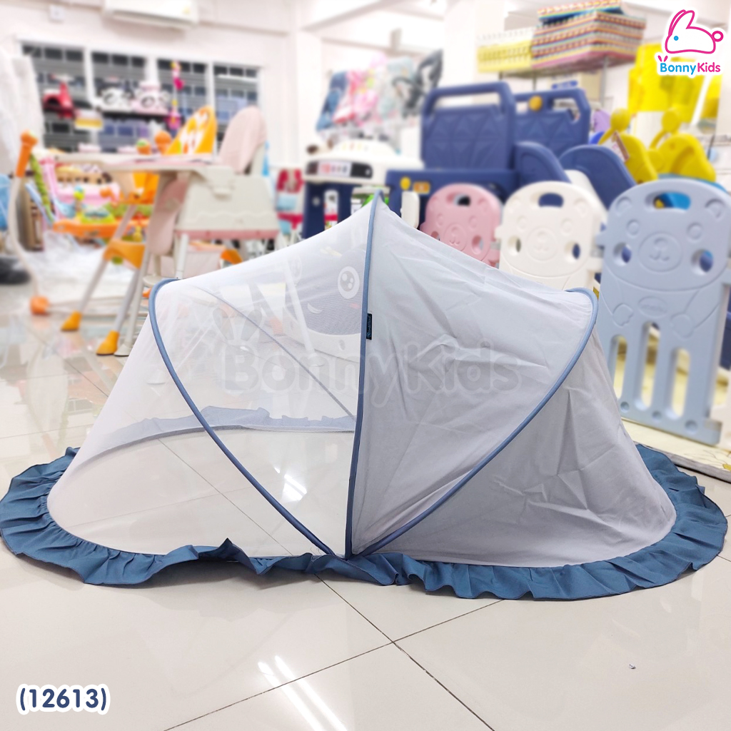 (12613) Palm&Pond มุ้งครอบเด็ก แบบพับเก็บง่าย พกพาสะดวก ไซส์ L (ขนาด 120x75x75 cm.)