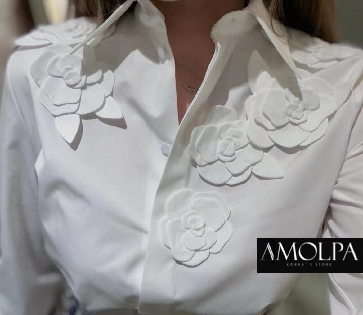 SHIRT VALENTINO งาน Hiend งานดีมาก มีน้ำหนักสุดๆ เย็นมากๆ ห้ามพลาดเลยน๊า สวยสุดๆ : สินค้าคุณภาพ (พร้อมส่ง)