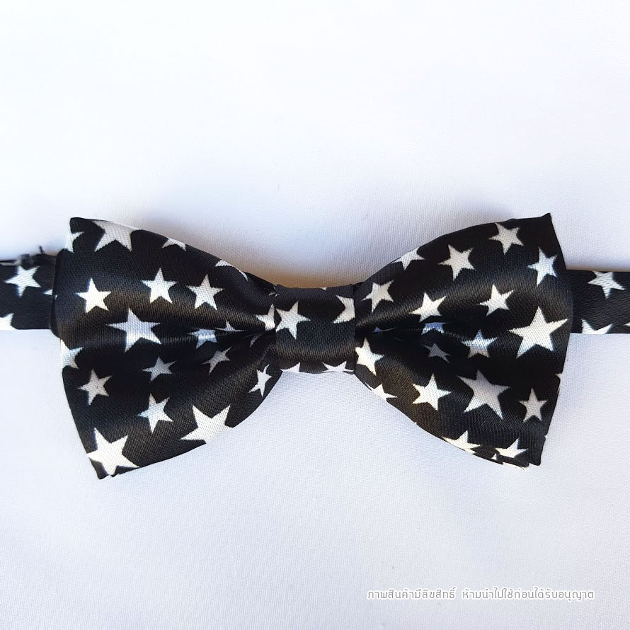 โบว์หูกระต่ายเด็ก ผูกสำเร็จ ปรับขนาดได้ สำหรับวัย 1-12 ปี