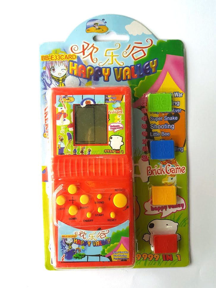 เกมส์กดยุค90 พกพา เปลี่ยนเกมส์ได้ เกมเตอร์ติส, เกมรถถัง, เกมแข่งรถ, เกมงู, เกมกบข้ามถนน