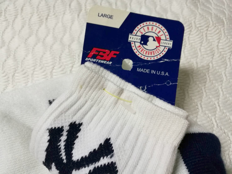 ถุงเท้าชาย YN ของแท้ Made in U.S.A.