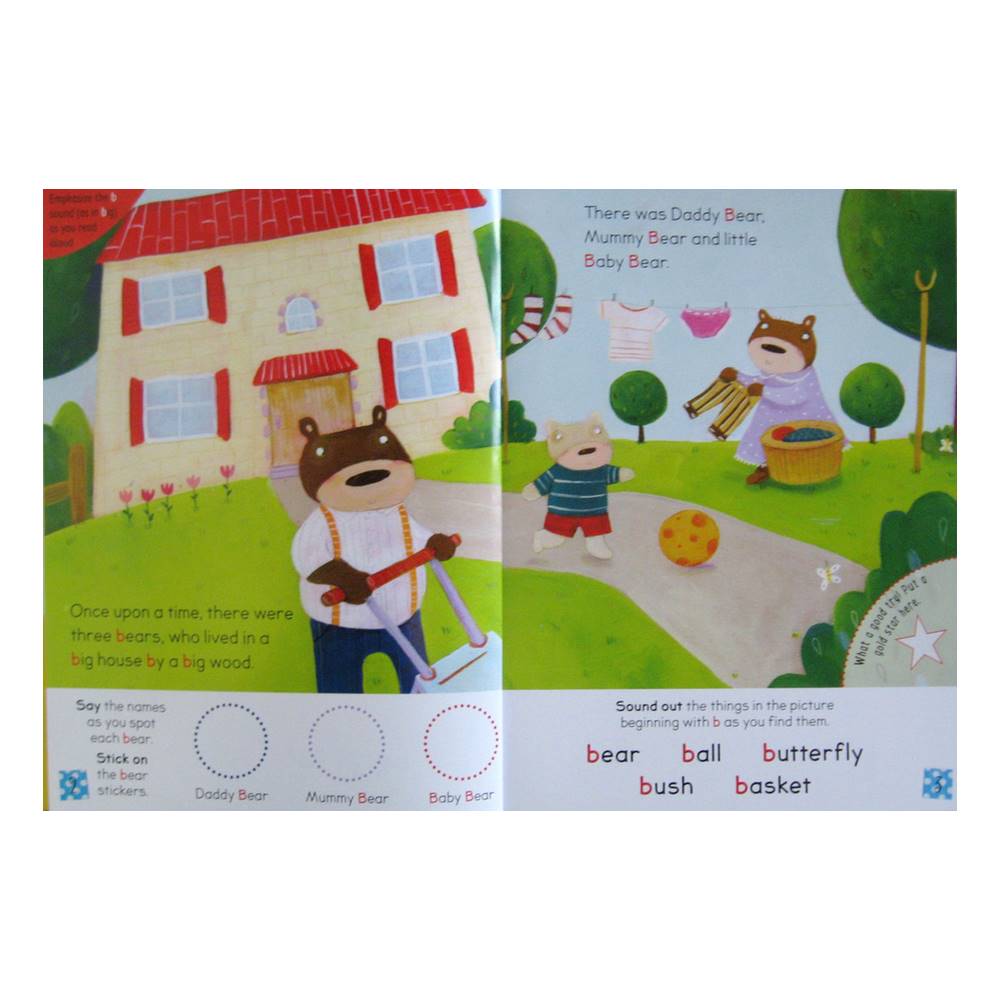 Miles Kelly : Learn to Read : Get Set Go Phonics Age 5-7 : Classic Fairly Tales 3 Books Collection : เซตหนังสือหัดอ่านภาษาอังกฤษโฟนิกส์ 3 เล่ม Goldilocks + Cinderella + Puss in Boots