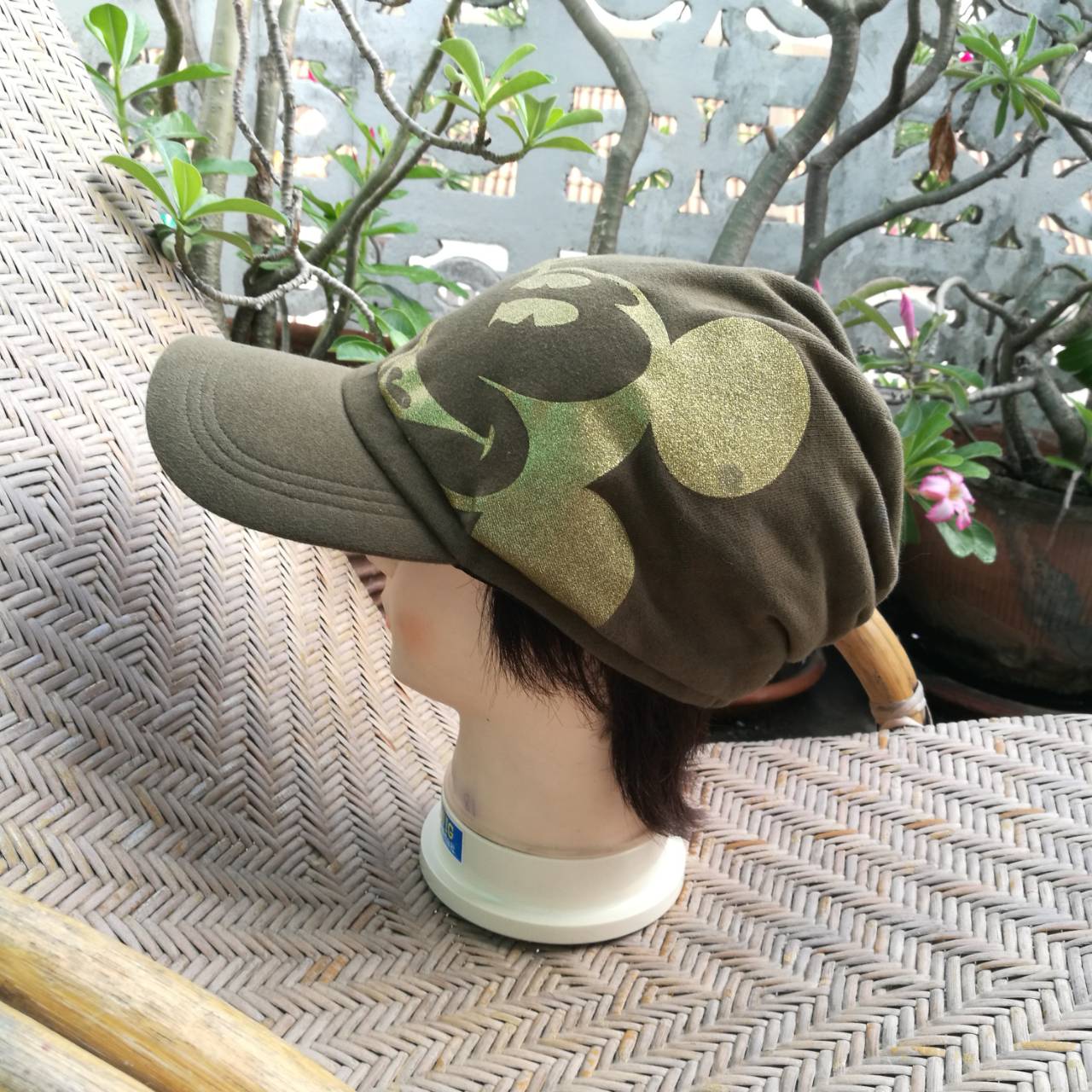 หมวกแก๊ปผ้ายืด Mickey Mouse ลิขสิทธิ์แท้ Disney