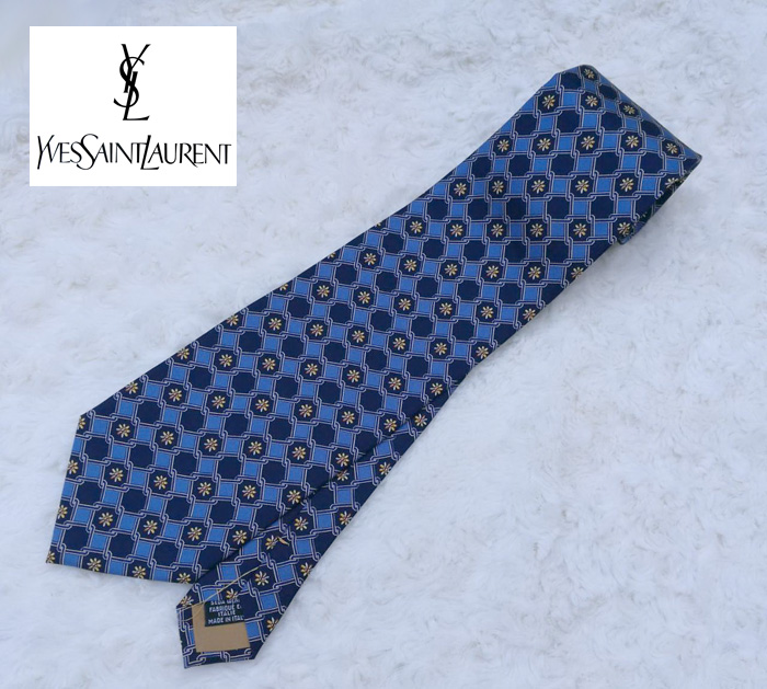 เนคไทแบรนด์เนม YVES SAINT LAURENT NECKTIE ของแท้